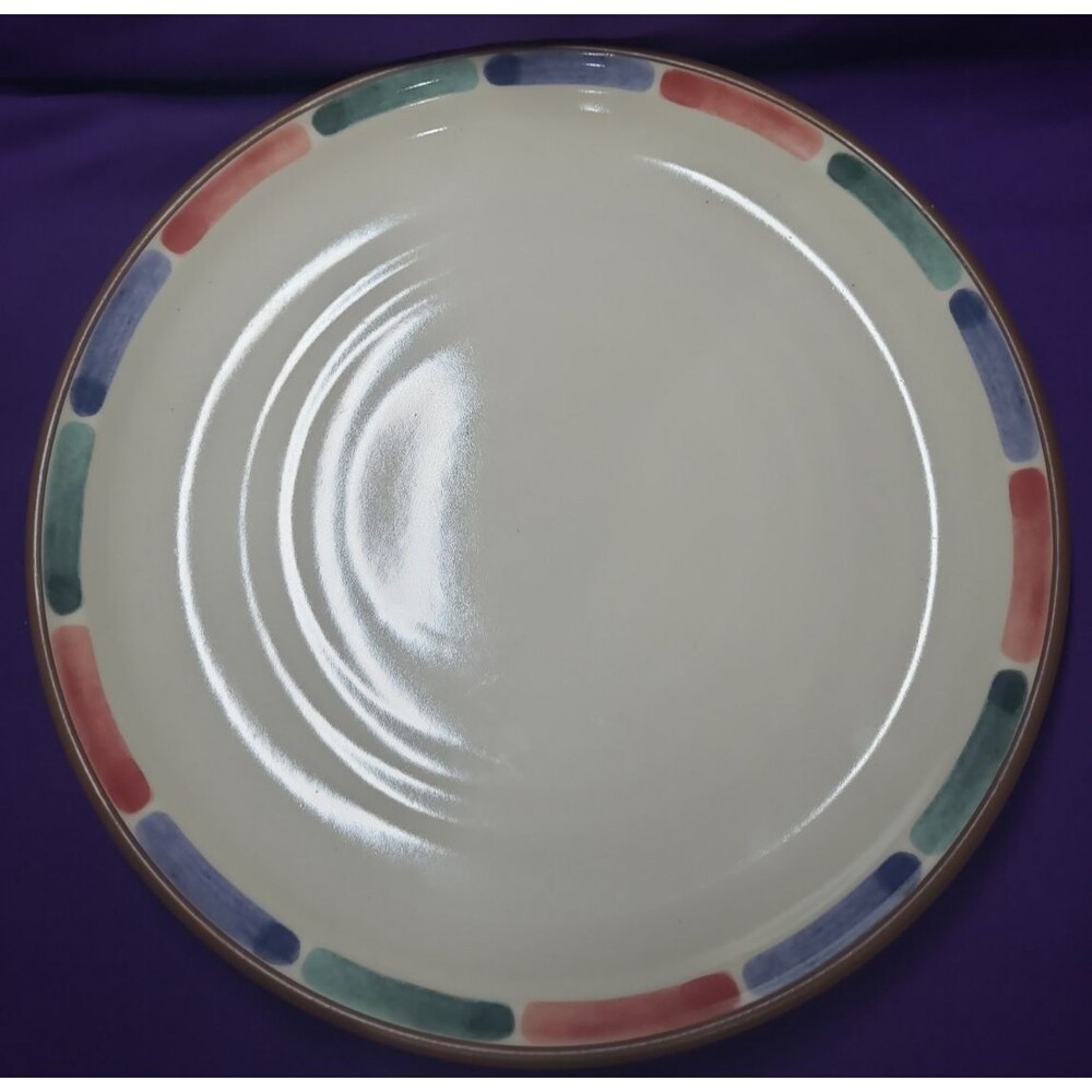 Noritake Stoneware Warm Sands 12" Chop Plate (Round Platter)